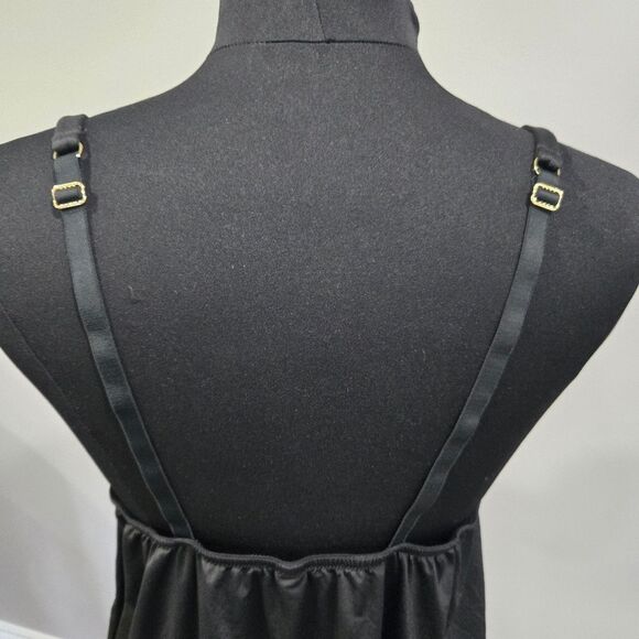 🐢 Cacique Black Ruffle Tank/Cami 18/20 - Picture 8 of 10